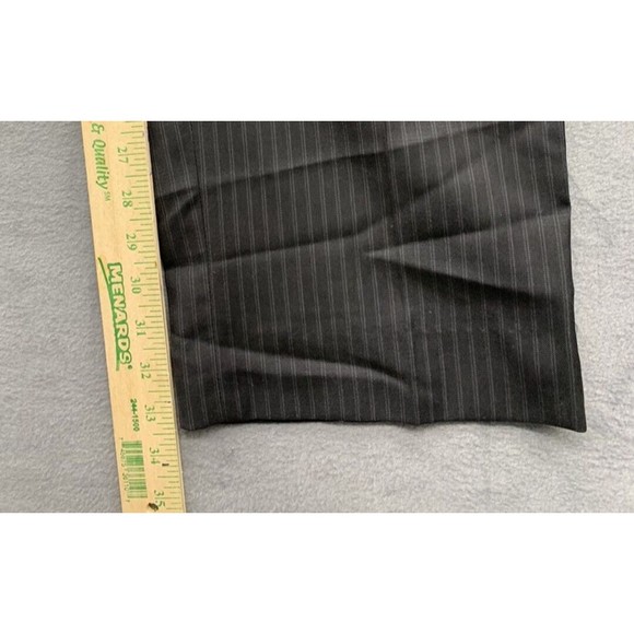 Calvin Klein Pants Mens Size 34X33 Black Stripe Career Business Office - Picture 6 of 13